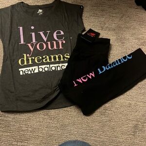 New balance girls outfit